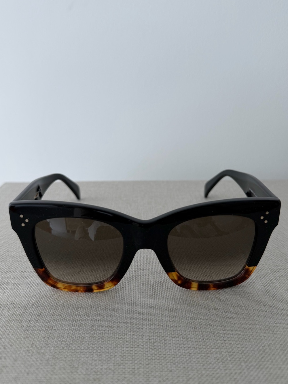Celine Catherine Sunglasses CL 41098/F/S Black Havana